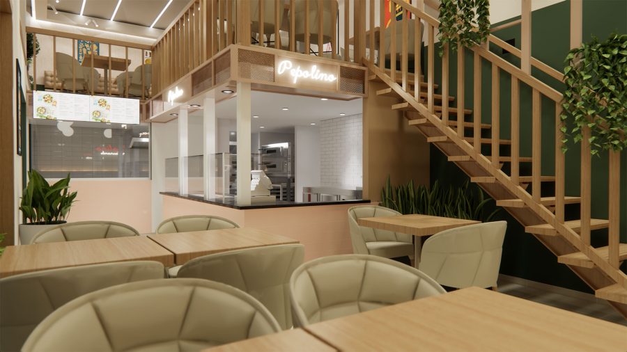 Pepolino Ristorante — Rendus 3D