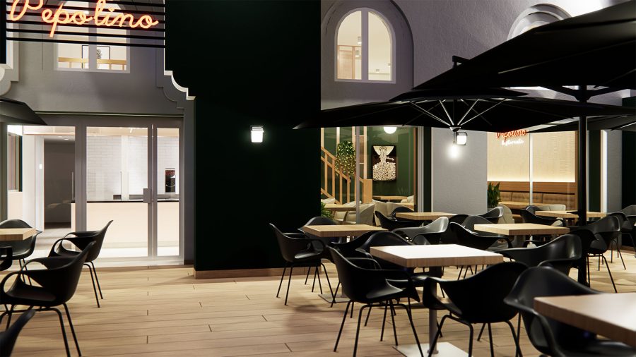 Pepolino Ristorante — Rendus 3D