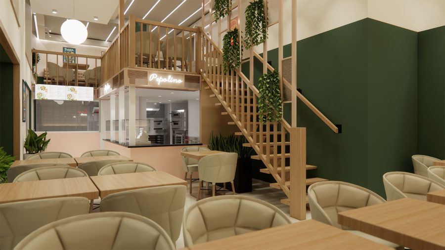 Pepolino Ristorante — Rendus 3D