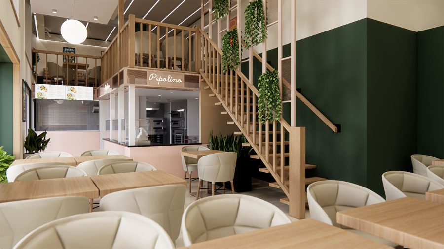 Pepolino Ristorante — Rendus 3D