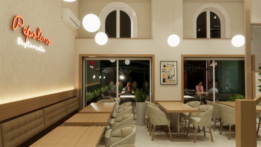 Pepolino Ristorante — Rendus 3D