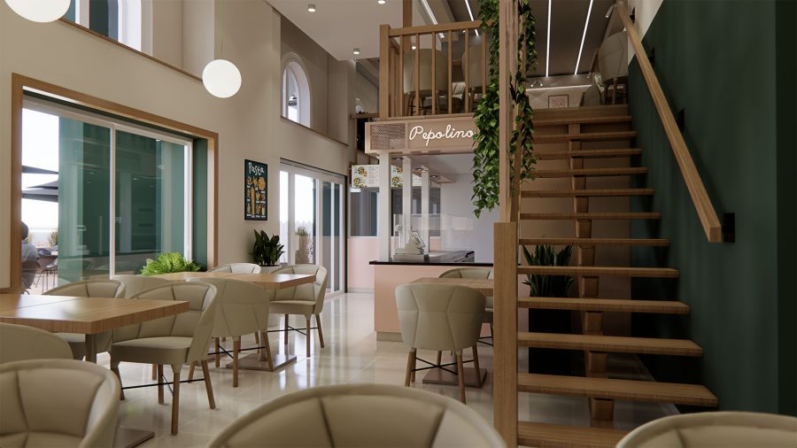 Pepolino Ristorante — Rendus 3D