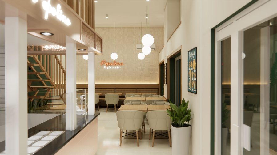 Pepolino Ristorante — Rendus 3D