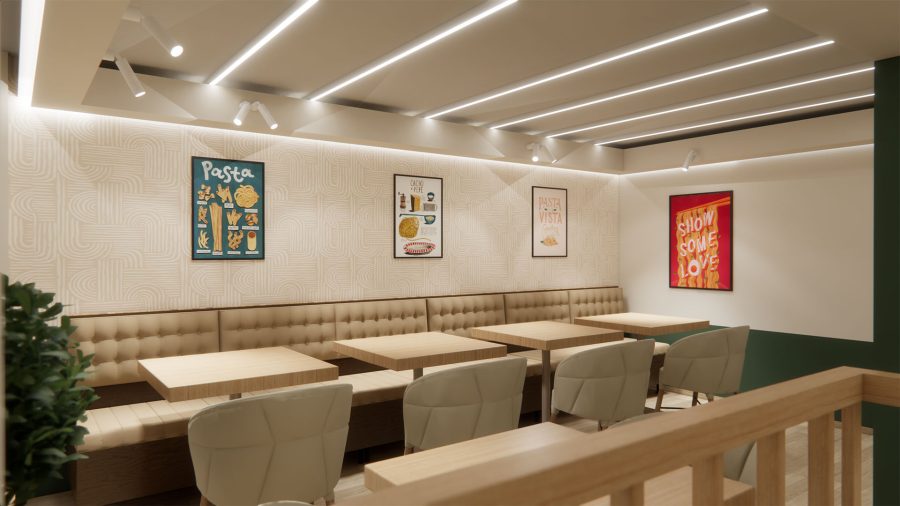 Pepolino Ristorante — Rendus 3D