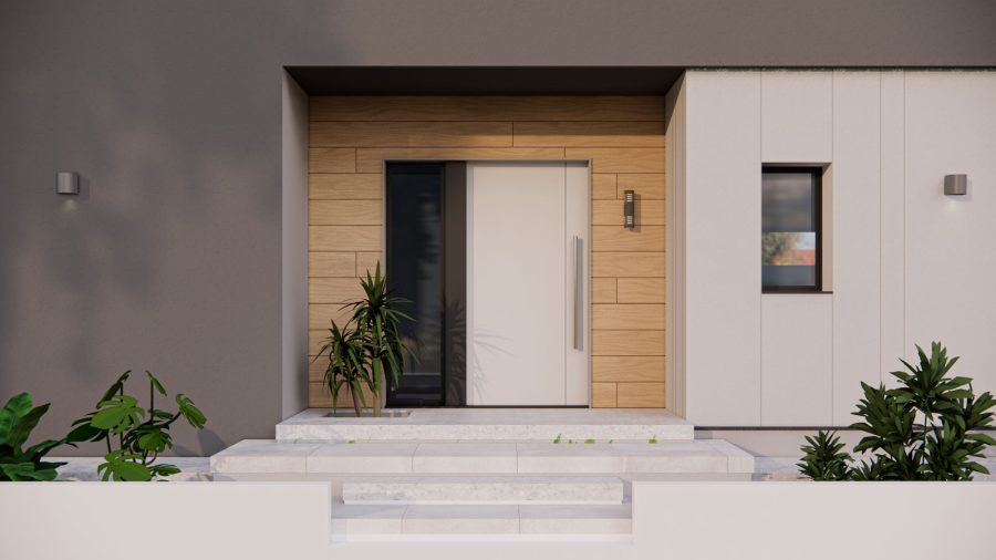 Villa familiale — Rendus 3D