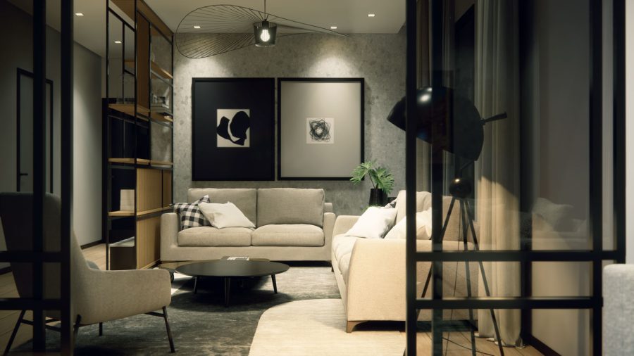 Villa familiale — Rendus 3D