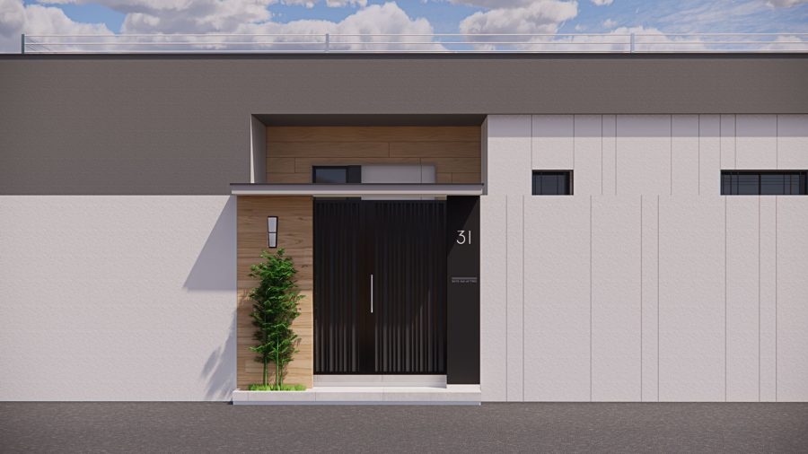 Villa familiale — Rendus 3D