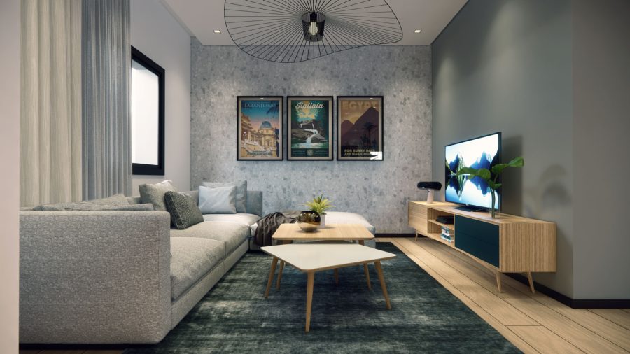Villa familiale — Rendus 3D