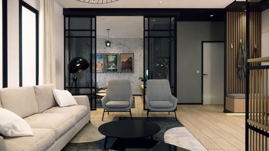 Villa familiale — Rendus 3D
