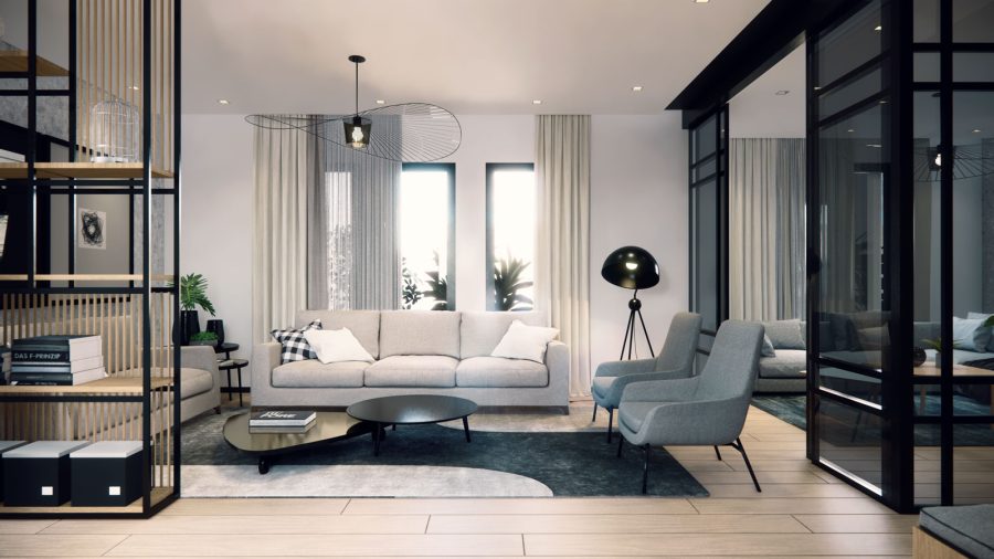 Villa familiale — Rendus 3D