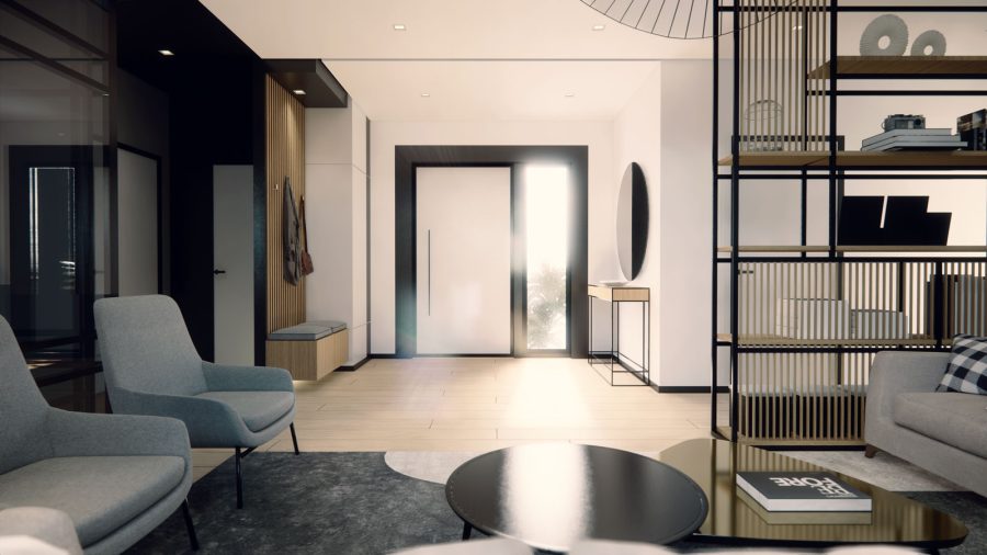 Villa familiale — Rendus 3D