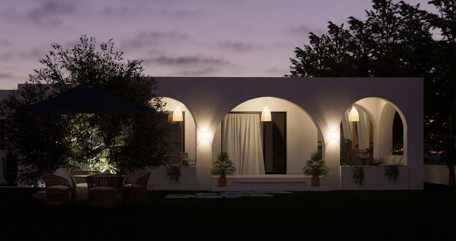 Villa — 3D renders